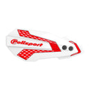 POLISPORT MX FLOW CRF450F/CRF450RX (21) WHITE/RED