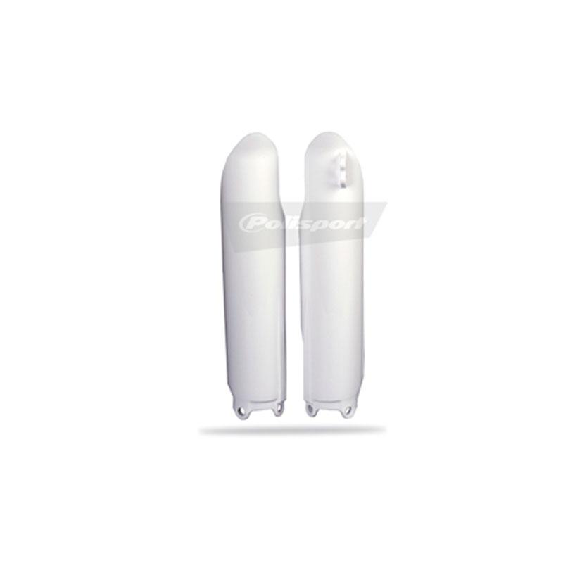 FORK GUARDS YAM YZ125/250 08-14 / YZ250/450F 08-09 WHT