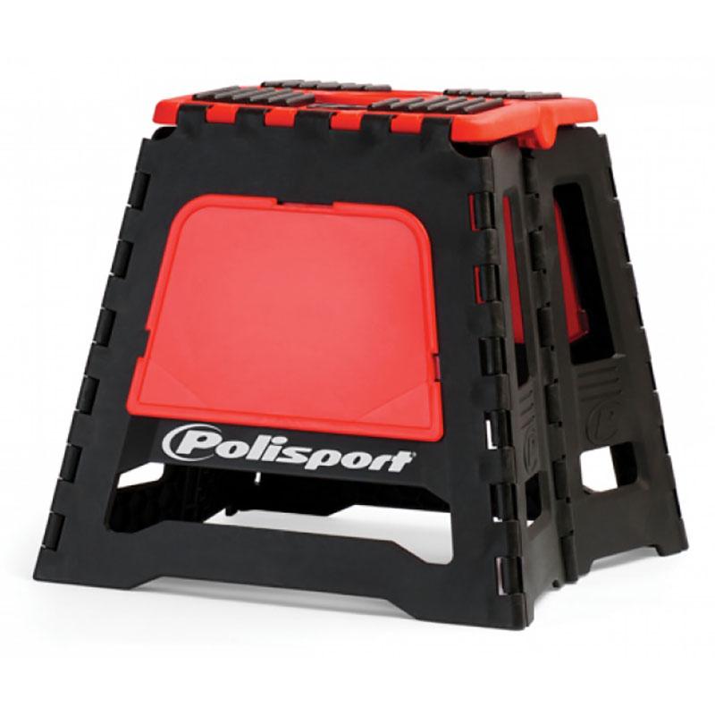 POLISPORT FOLDING BIKE STAND - RED