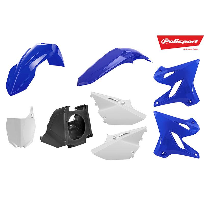 POLISPORT MX Plastics Restyling KIT YAM YZ125/250 02-18 OEM BLU