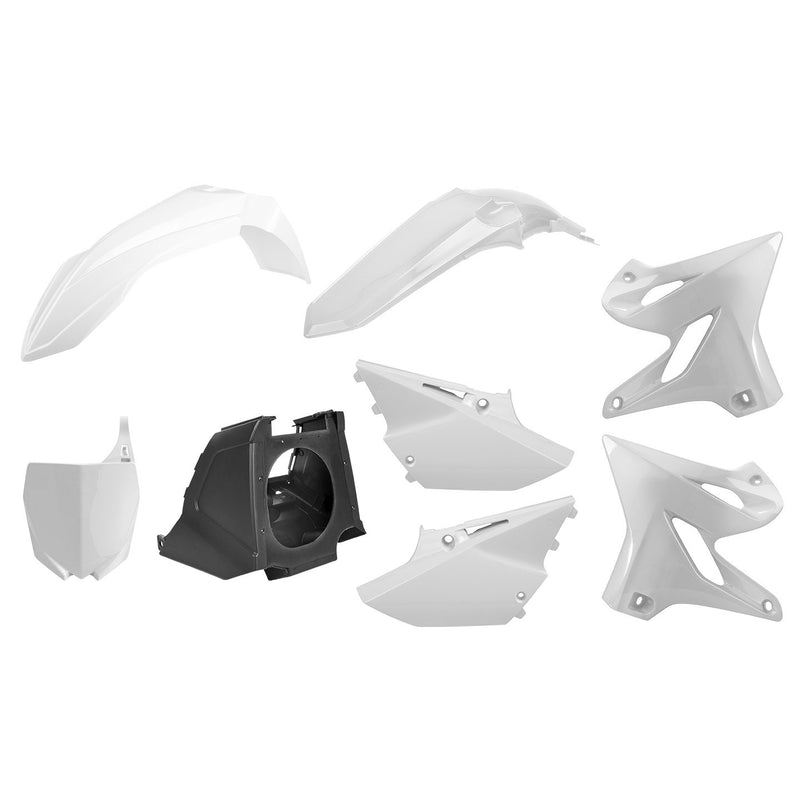 POLISPORT MX Plastics Restyling KIT YAM YZ125/250 02-18 WHT