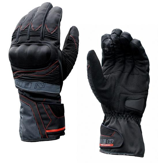 Neo Gloves Prime Black Gry Red Medium