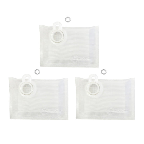 Quantum Fuel Systems Pump Efi Filter HFP-S48B-3 (set Of 3)