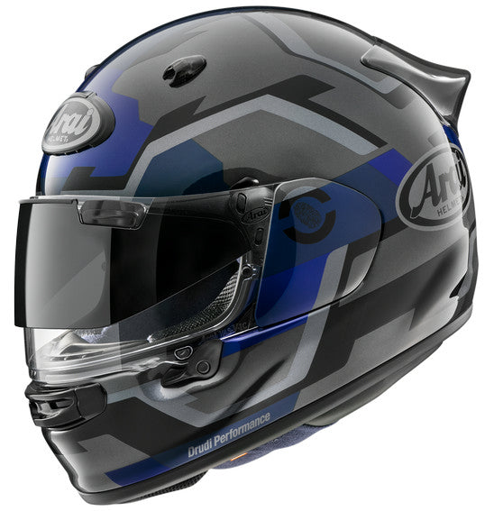 Arai QUANTIC Face Blue Road Helmet Size Small 55cm 56cm
