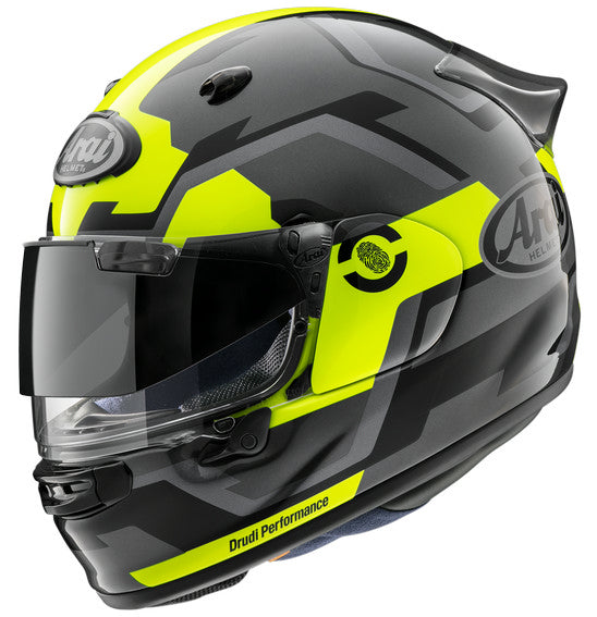 Arai QUANTIC Yellow Road Helmet Size Medium 57cm 58cm