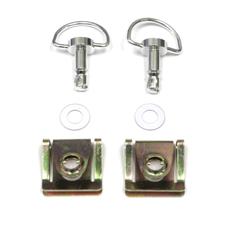 Whites Quick Release Fastener 19mm Clip Type (10 Pc) Qtr Turn