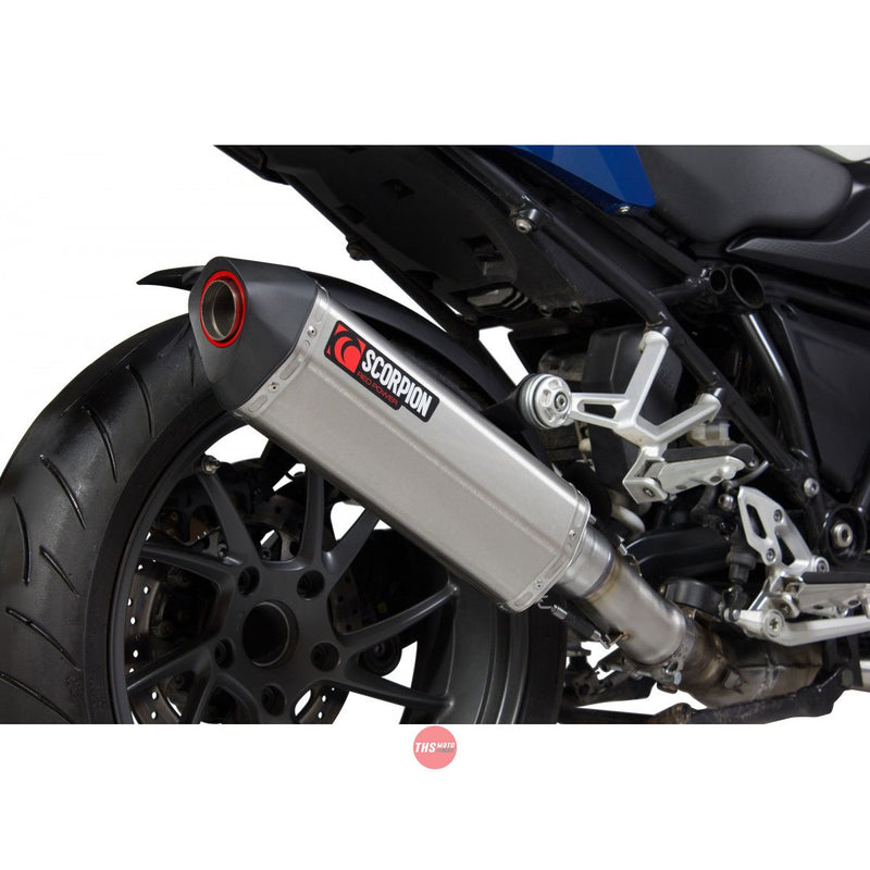 BMW R1200 RS 15-18 2015-2018 Exhaust Slip On Serket Brushed Stainless