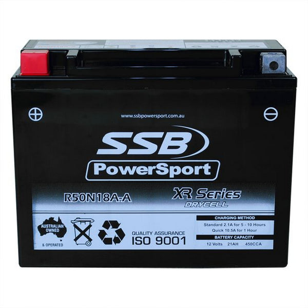SSB Battery (Y50N18A-A) AGM 12V 21Ah 450CCA High Performance