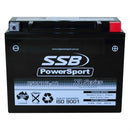 Super Start Motorcycle And Powersports Battery (Y50N18L-A2) Agm 12V 21Ah Cca450 Ssb High Performance