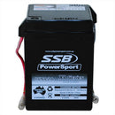 SSB Battery (Y6N4-2A) AGM 6V 4Ah High Performance