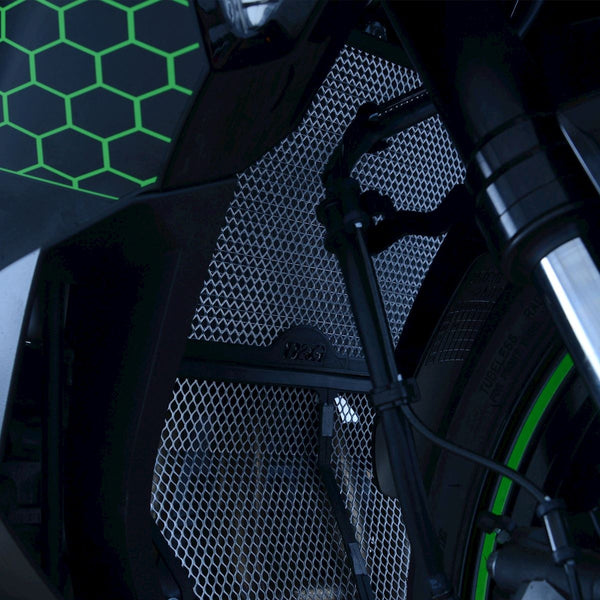 R&G Radiator Guard Green Kawasaki ZX-25R 20-