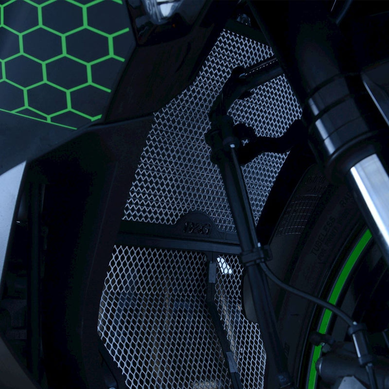 R&G Radiator Guard Green Kawasaki ZX-25R 20-