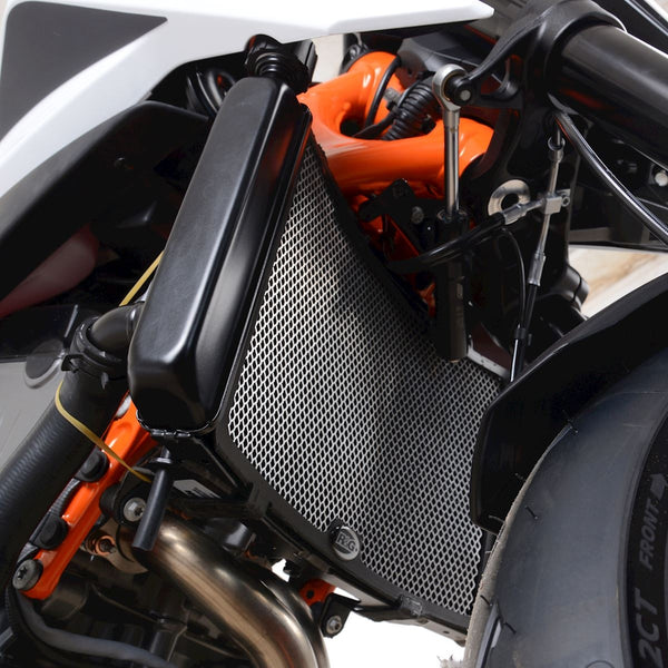 R&G Radiator Guard Titanium KTM 890R Duke