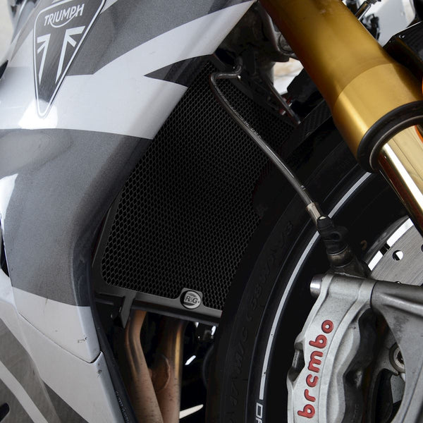 R&G Radiator Guard Daytona 765 20- Black