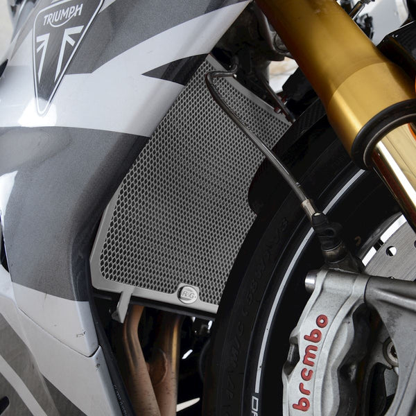 R&G Radiator Guard Daytona 765 20- Titanium