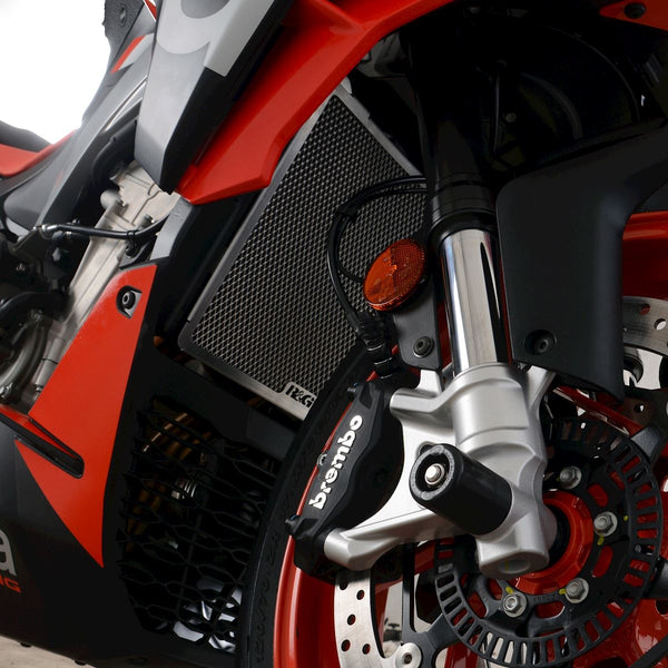 R&G Radiator Guard Titanium Aprilia 660 Tuono 21-