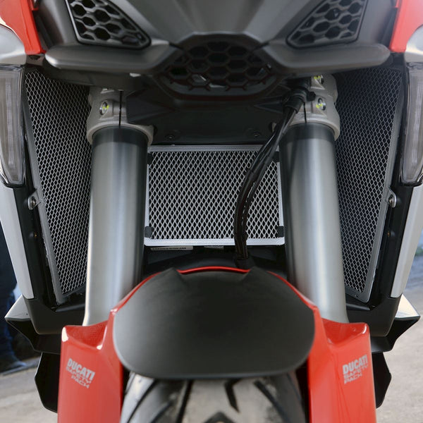 R&G Radiator Guard Multistrada V4  21- Red
