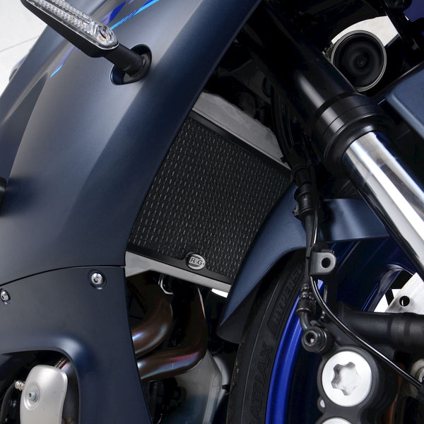 R&G Radiator Guard Titanium Yamaha R7 22-