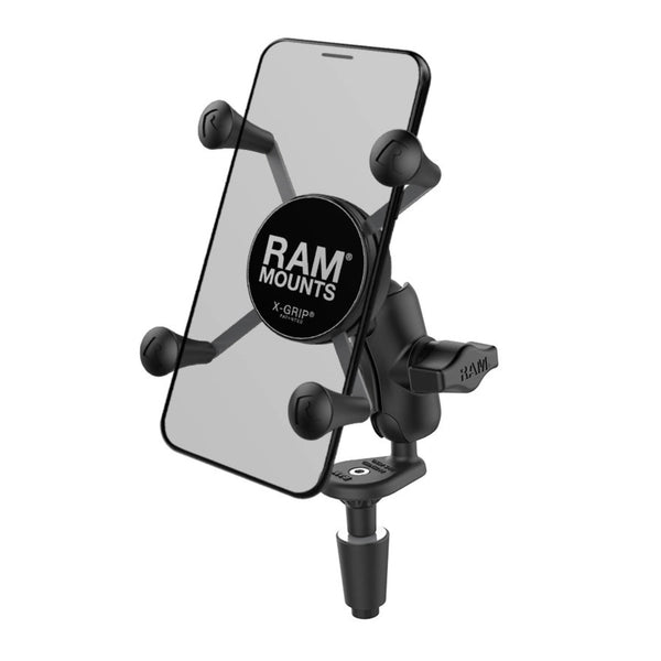 RAM Mounts Ram X-grip Phone Holder With Motorcycle FoRK Stem Base