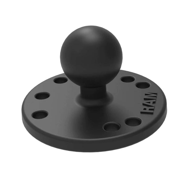 RAM ROUND PLATE WITH BALL (Retail Packaging)