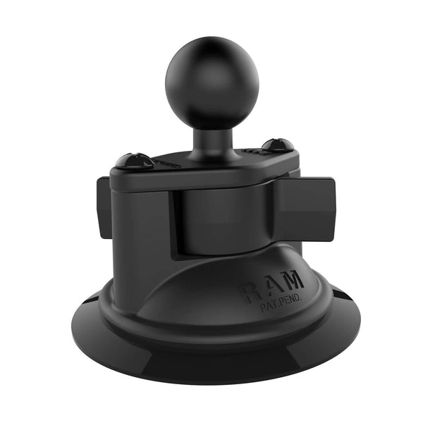 RAM TWIST-LOCK SUCTION CUP BASE WITH BALL (Retail Packaging)