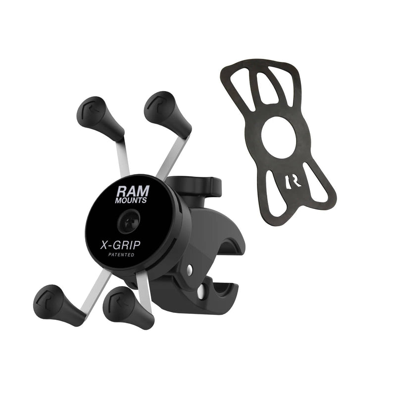 RAM X-GRIP PHONE MOUNT WITH RAM SNAP-LINK TOUGH-CLAW (Retail Packaging)
