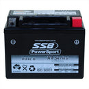 Super Start Motorcycle And Powersports Battery (Yb4L-B) Agm 12V 4Ah 105Cca By Ssb High Performance
