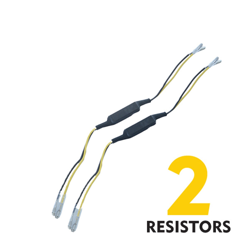 R&G Inline Resistors pair 7W Duke with micro indicators