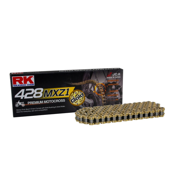 RK 428MXZ2 Chain - Gold Size 130 Links