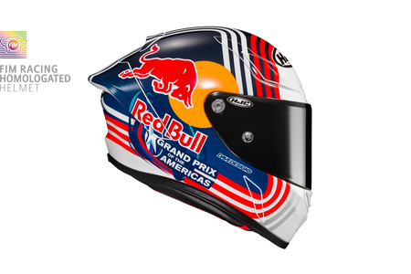HJC RPHA 1 Red Bull Austin Gp MC21 Motorcycle Helmet Size Small 56cm