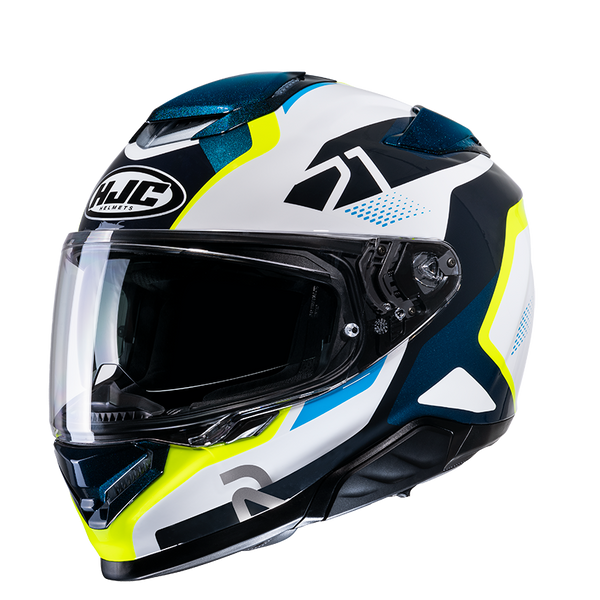 HJC RPHA 71 Hapel MC3H Motorcycle Helmet Size Large 59cm