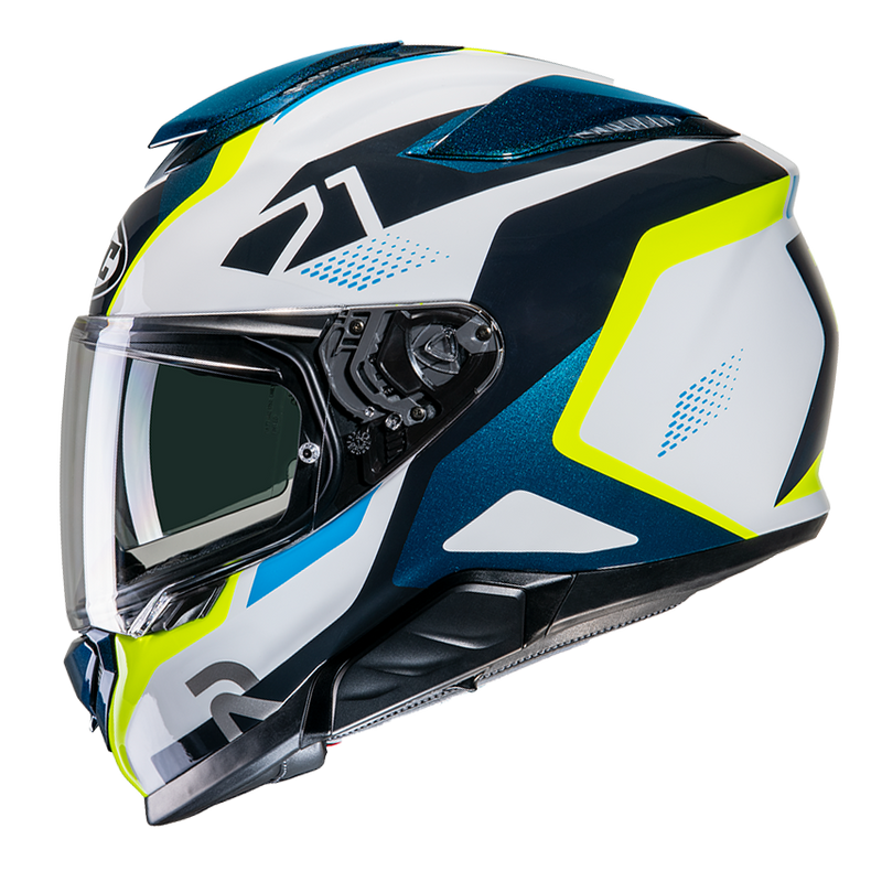 HJC RPHA 71 Hapel MC3H Motorcycle Helmet Size Medium 58cm