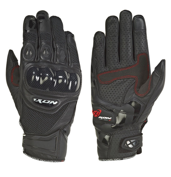 Ixon RS RECON AIR Black Size Medium Road Gloves