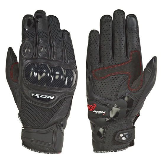 Ixon RS RECON AIR Black Road Gloves Size XL
