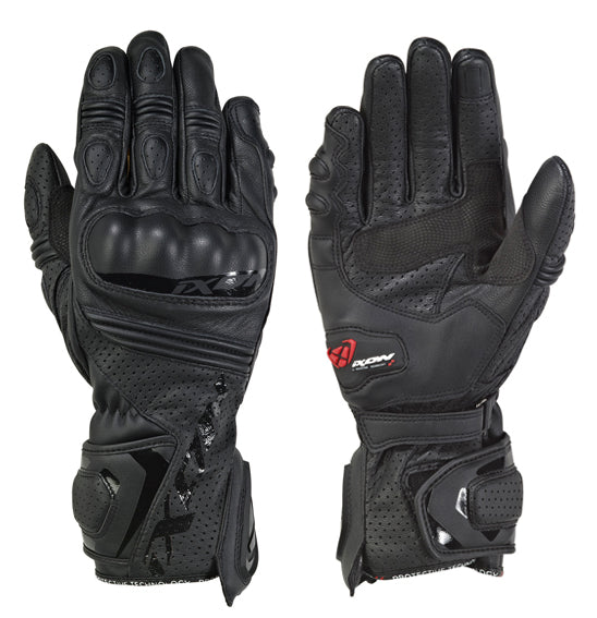 Ixon RS TEMPO AIR Black Size Large Road Gloves