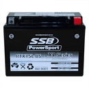 Super Start Motorcycle And Powersports Battery (Ytx15L-Bs) Agm 12V 13Ah 340Cca By Ssb High Performance