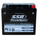 Super Start Motorcycle And Powersports Battery (Ytx20L-Bs) Agm 12V 18Ah 400Cca By Ssb High Performance