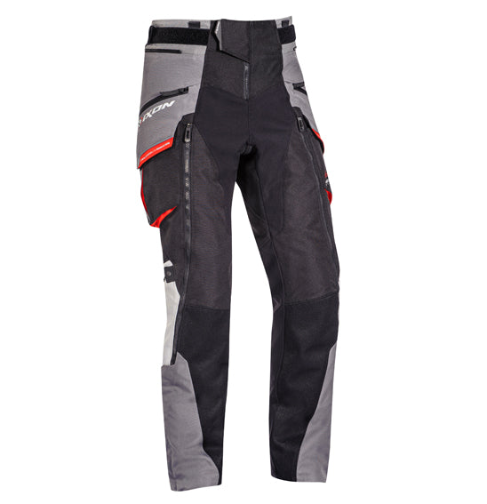 Ixon RAGNAR Black Grey Red Road Pants Size Large 32"
