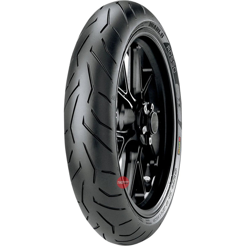 PIRELLI DIABLO ROSSO II 190-50-17 (73W) TL 17 Motorcycle Tyre 190/50-17