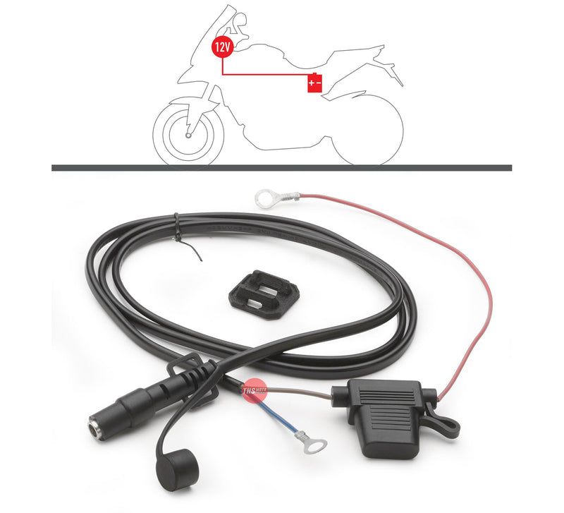 Givi Handlebar Mounted 12V Power Outlet Kit -connection For S111/S112-1 S110