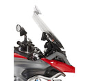 Givi Clip-on Adjustable Windshield Extension - Clear S180T
