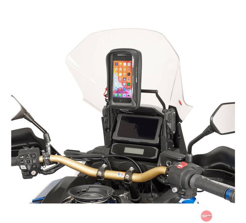 Givi Phone Holder For Iphone Xs Max / Samsung S10+ Includes Kit S958B