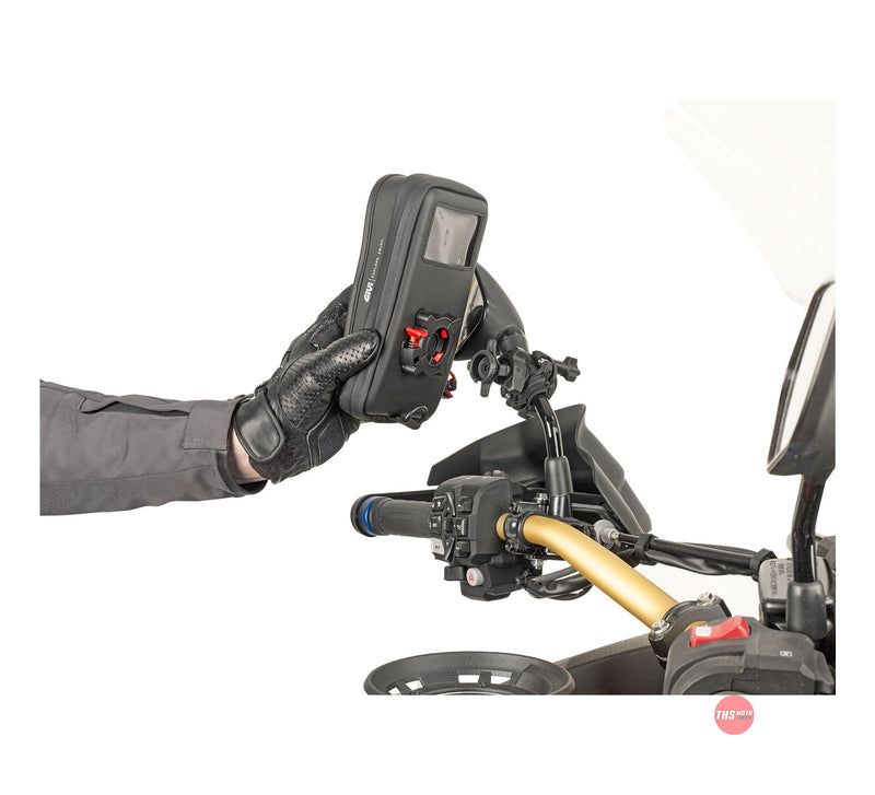 Givi Phone Holder For Iphone Xs Max / Samsung S10+ Includes Kit S958B