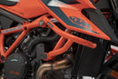 SW Motech Crash Bars KTM 1290 Super Duke 19-21 Orange - THS MOTO
