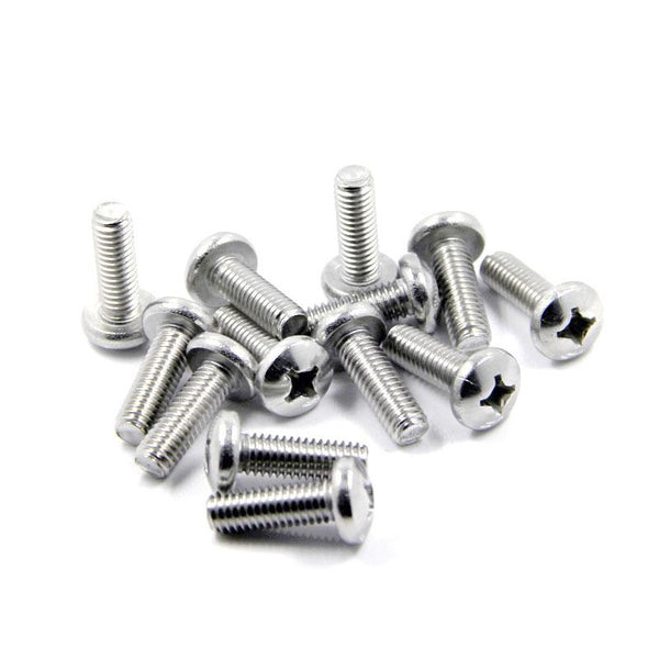 Whites Screw 4X15 PKT=50 (thread Pitch 4 X 0.7)