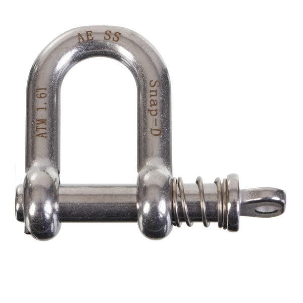 Snap-D 10MM D Shackle Stainless Steel
