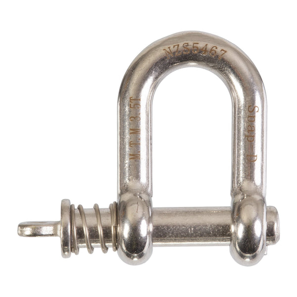 Snap-D Snap-d 12MM D Shackle Ssteel