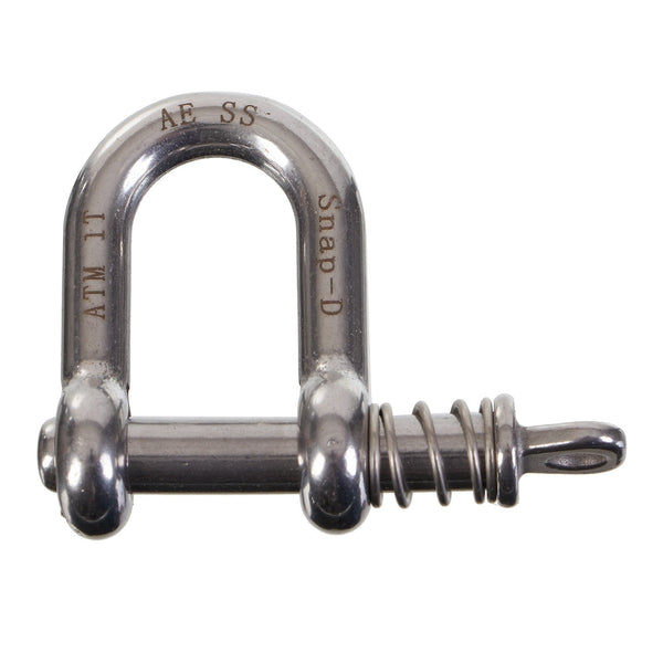 Snap-D 8MM D Shackle Stainless Steel
