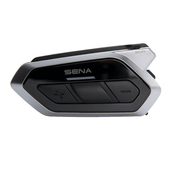 Sena 50R MESH Motorcycle Helmet Intercom Bluetooth Headset (Single Unit)