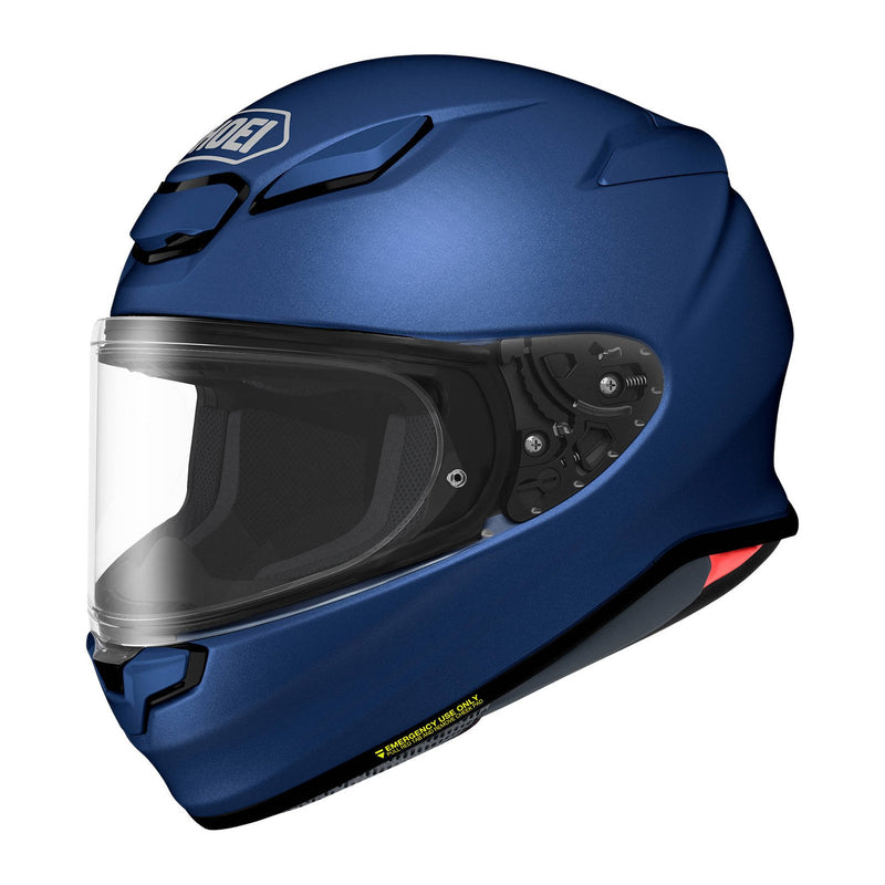 Shoei NXR2 Premium Road Motorcycle Helmet Matt Metallic Blue Size XL 61cm 62cm